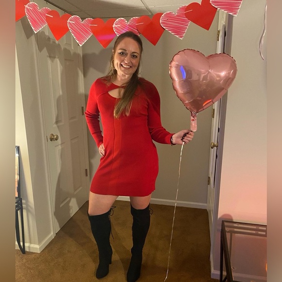 No Comment Red dress - Picture 2 of 2